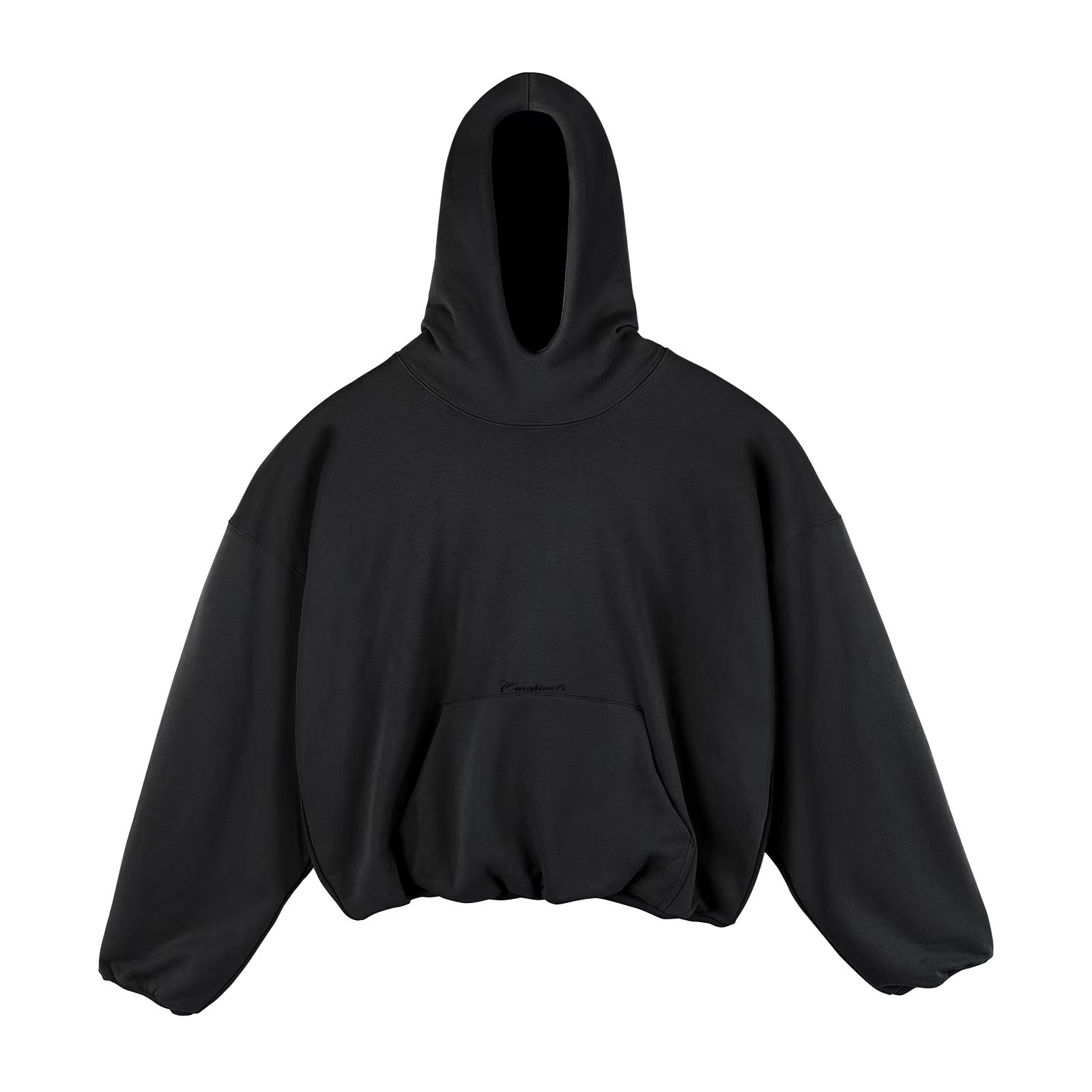 Maltese Cross Noir Hoodie